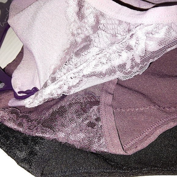 Last Set~ NWT GLORIA VANDERBILT☆Sexy Ladies Seamless Lacey Shaping Brief Panty - Picture 3 of 15